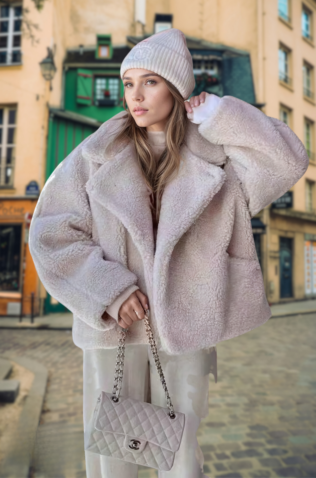 Faux Fur - Fabulous Winter Coat for Woman