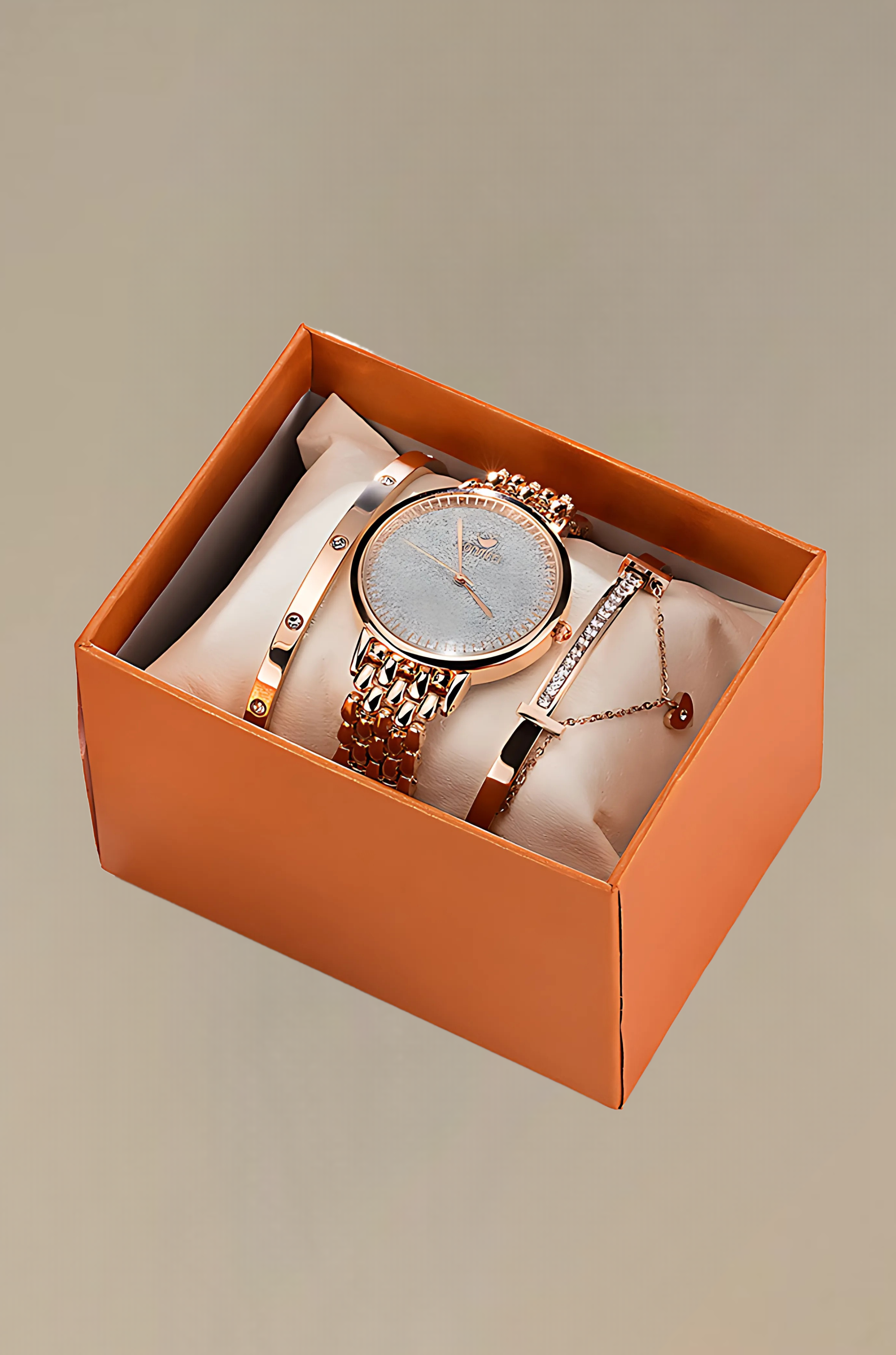 ZONMFEI - Luxury Watch & Bracelet Gift Set for Woman