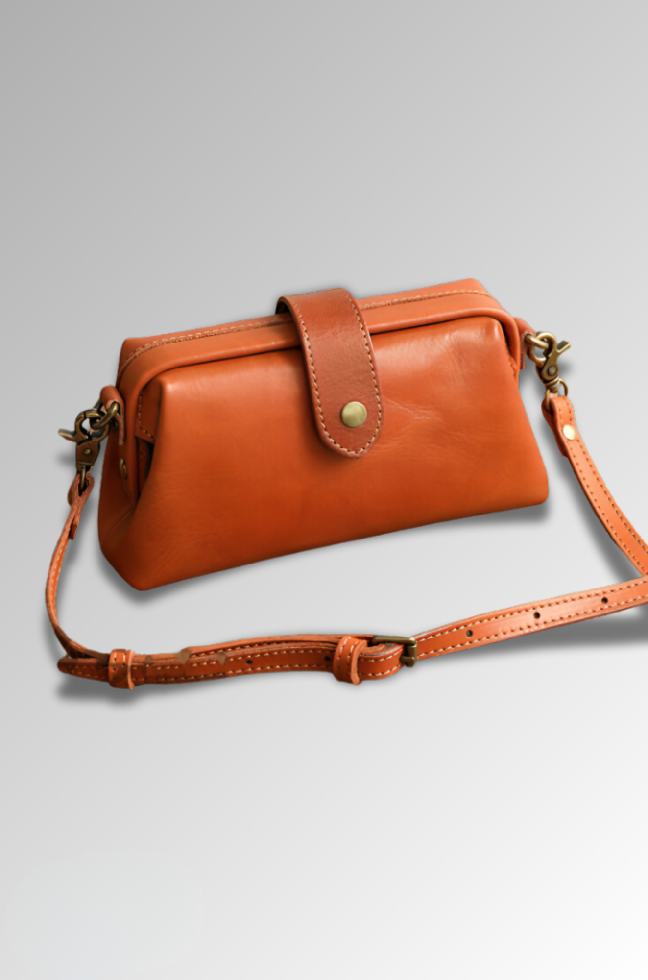 Belle Époque Bag - Leather Crossbody for Woman