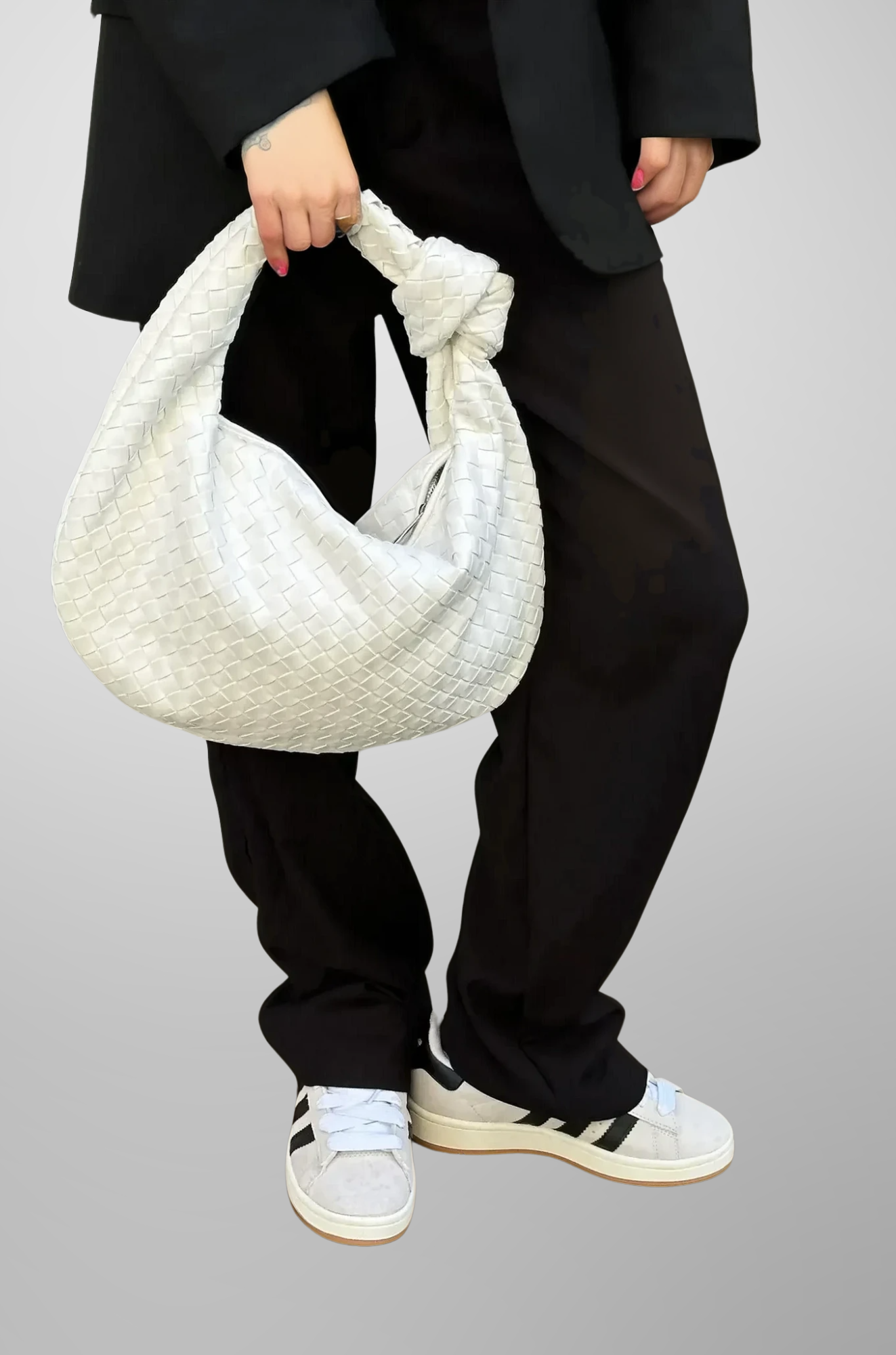 MAE- Medium Woven Bag for Woman