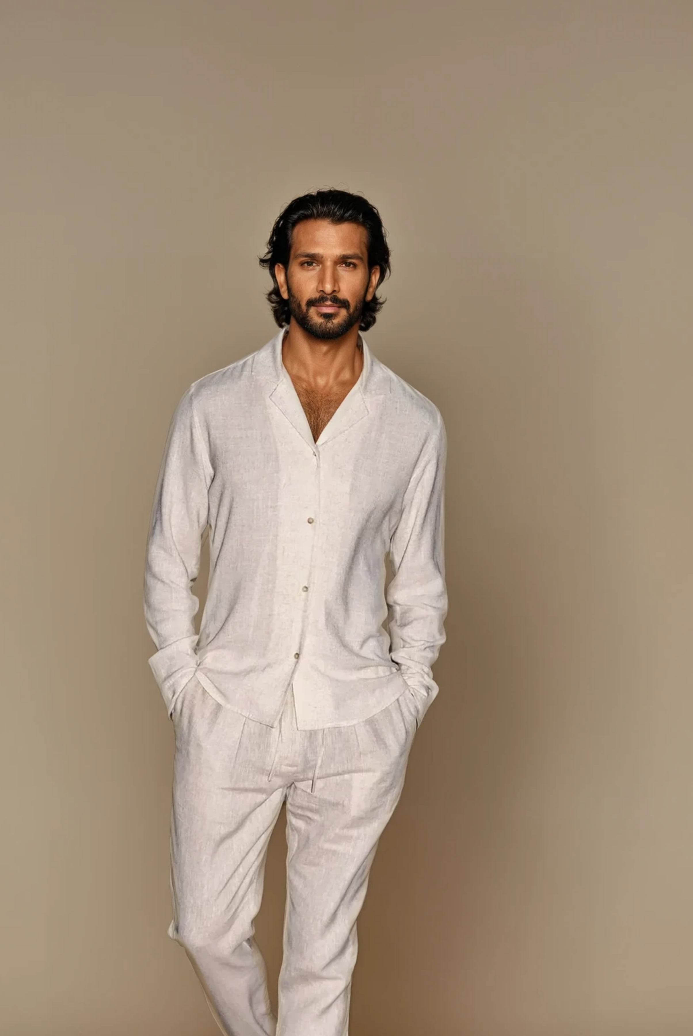 Nobu Linen Set - Two-Piece Outfit for Men