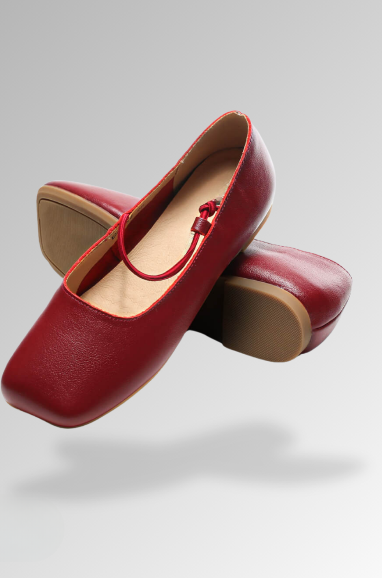 Mae Square Chic Flats - Ballerina Shoes for Woman