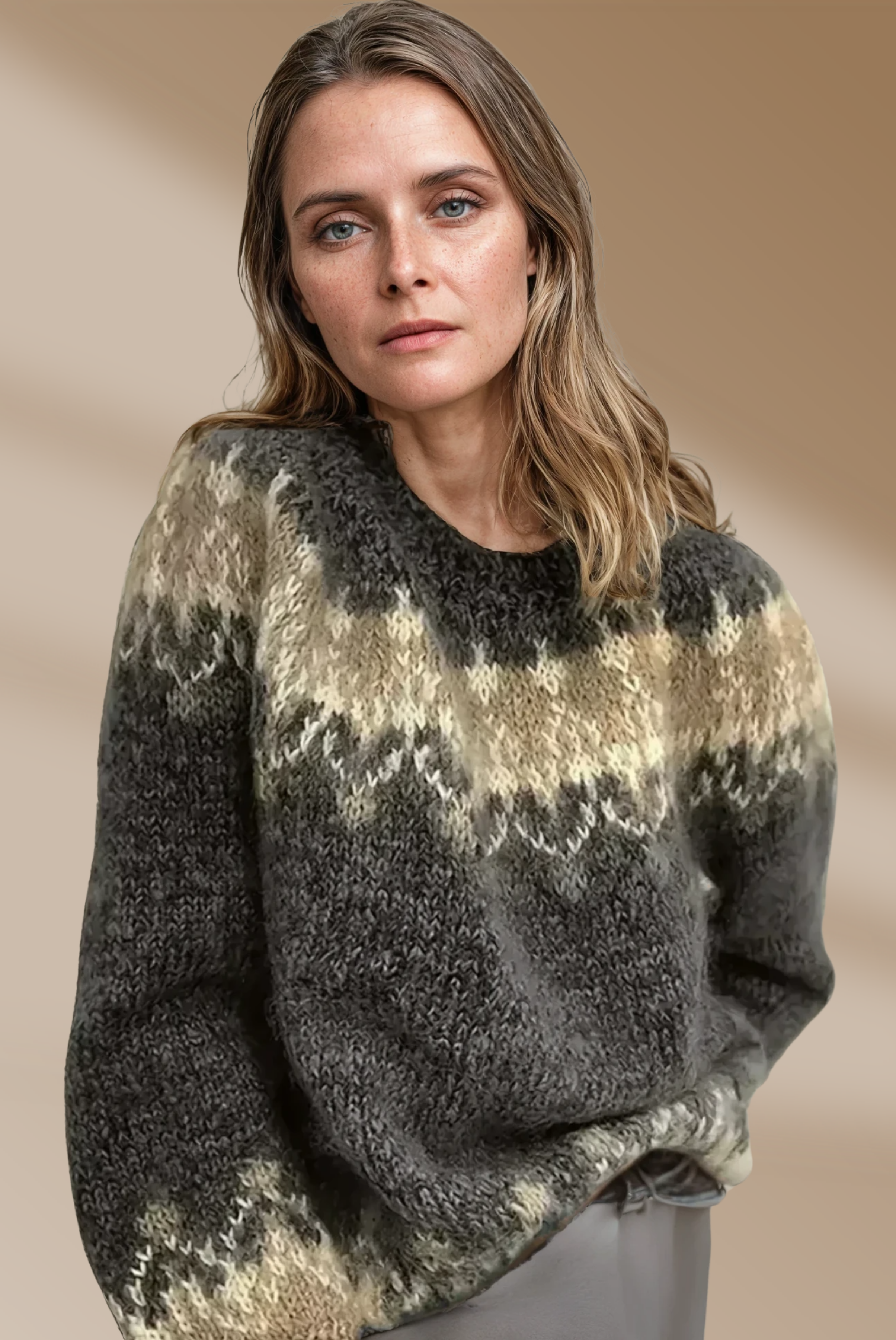 Samantha - Cozy Knit Sweater for Woman