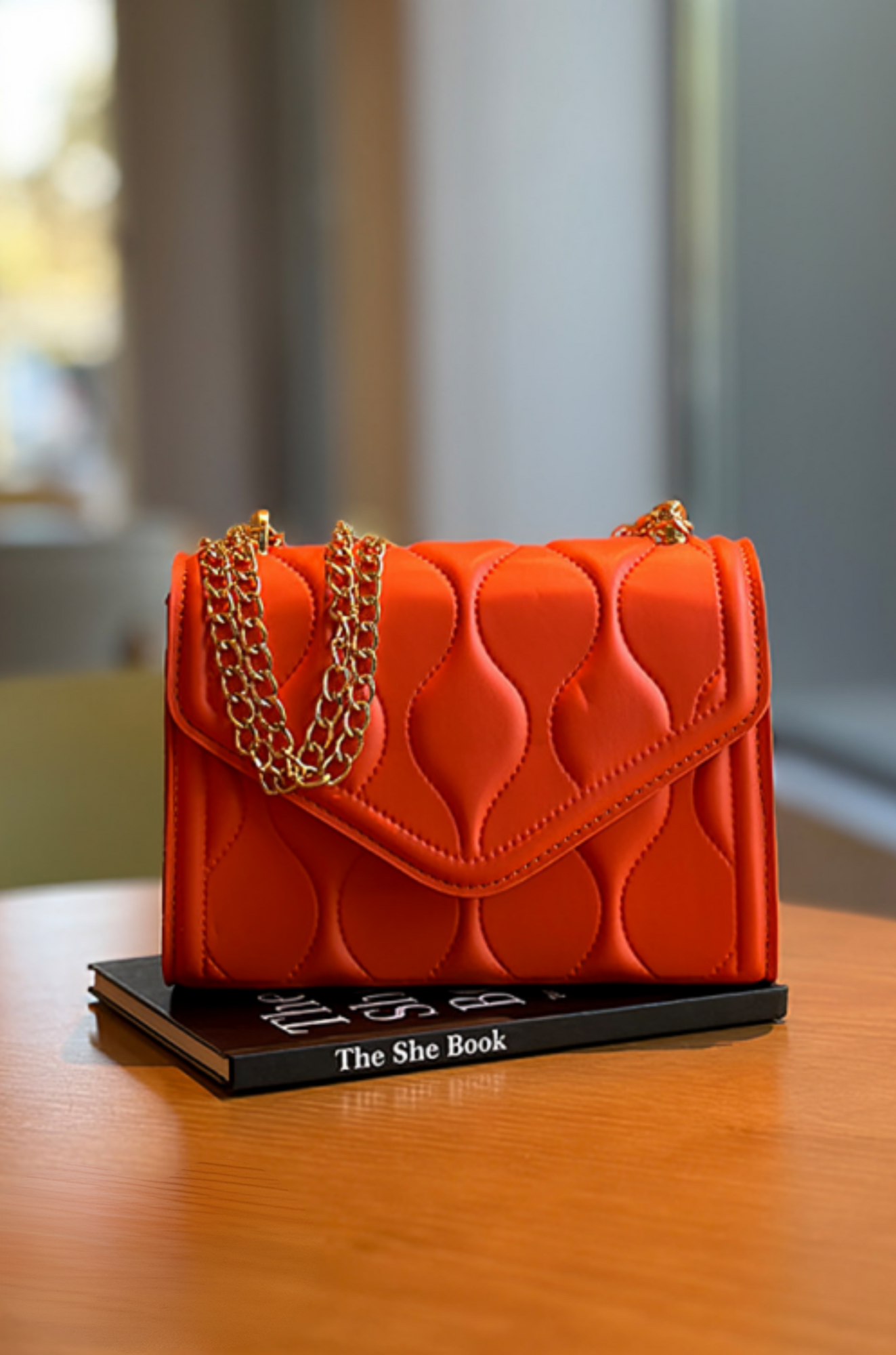 Belle Veloire Bag - Quilted Crossbody Bag for Woman