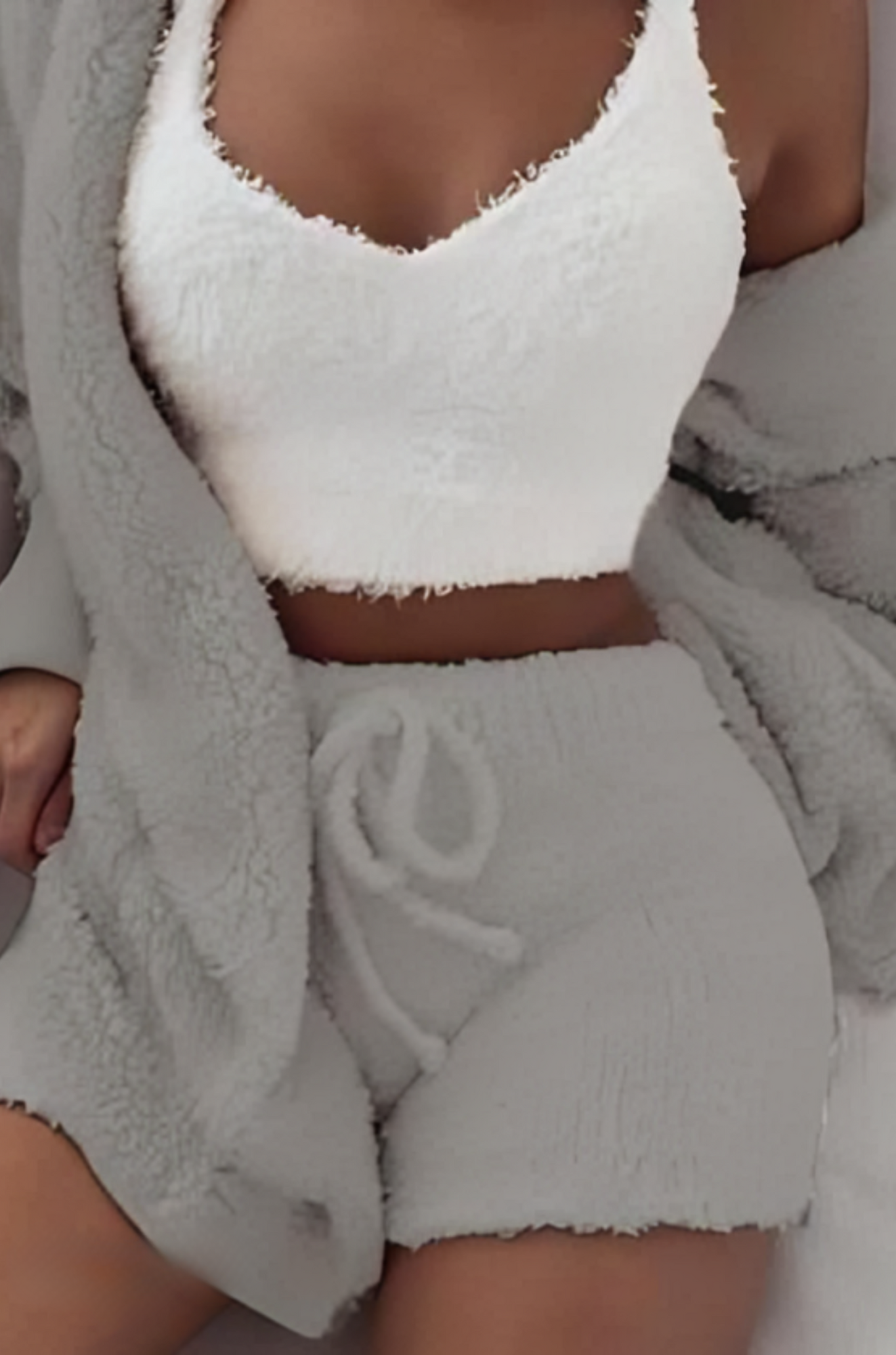Dreamy Set - Relaxing Knit Loungewear for Woman