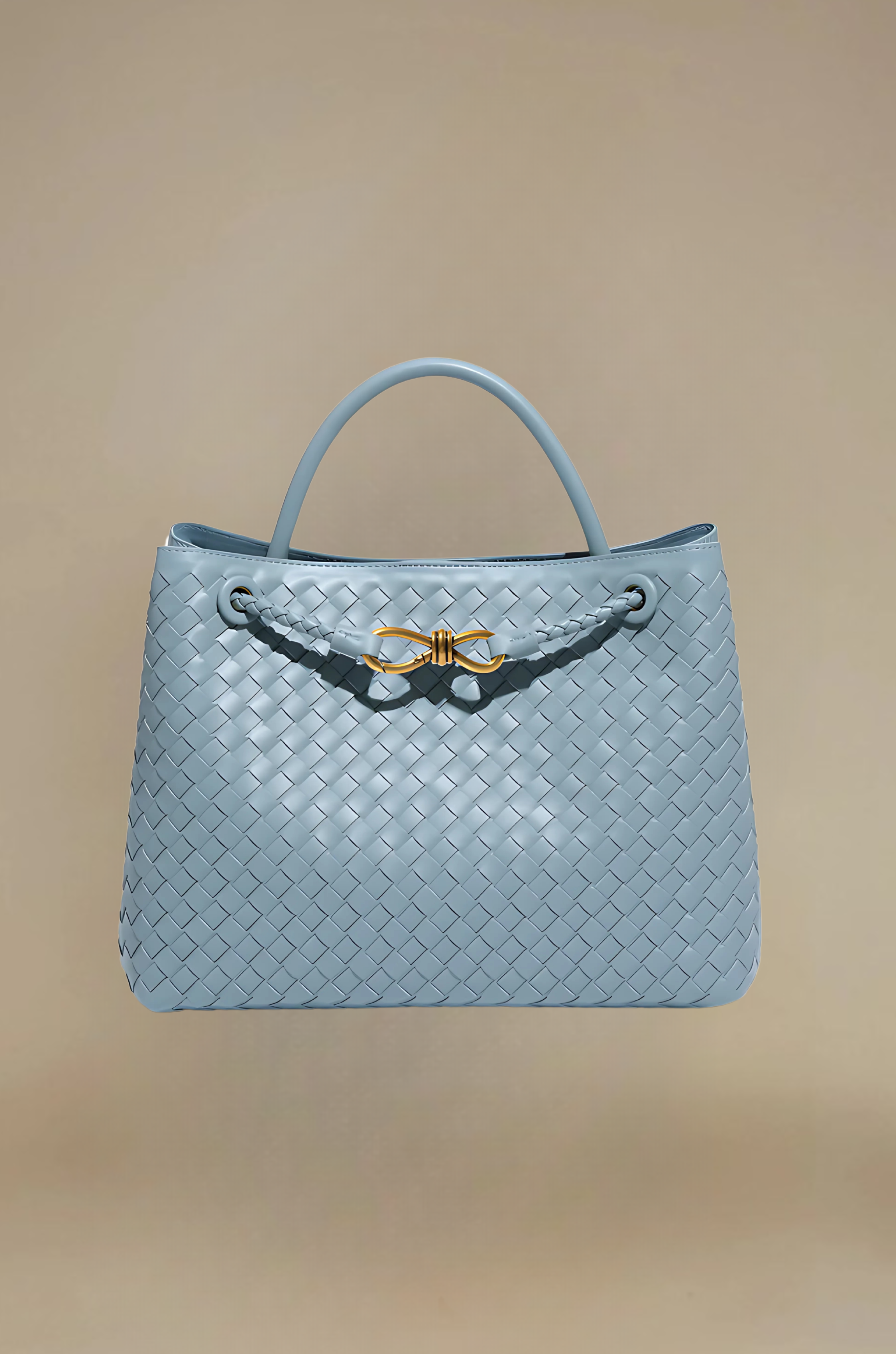 Andiamo - Handwoven Leather Tote Bag for Woman