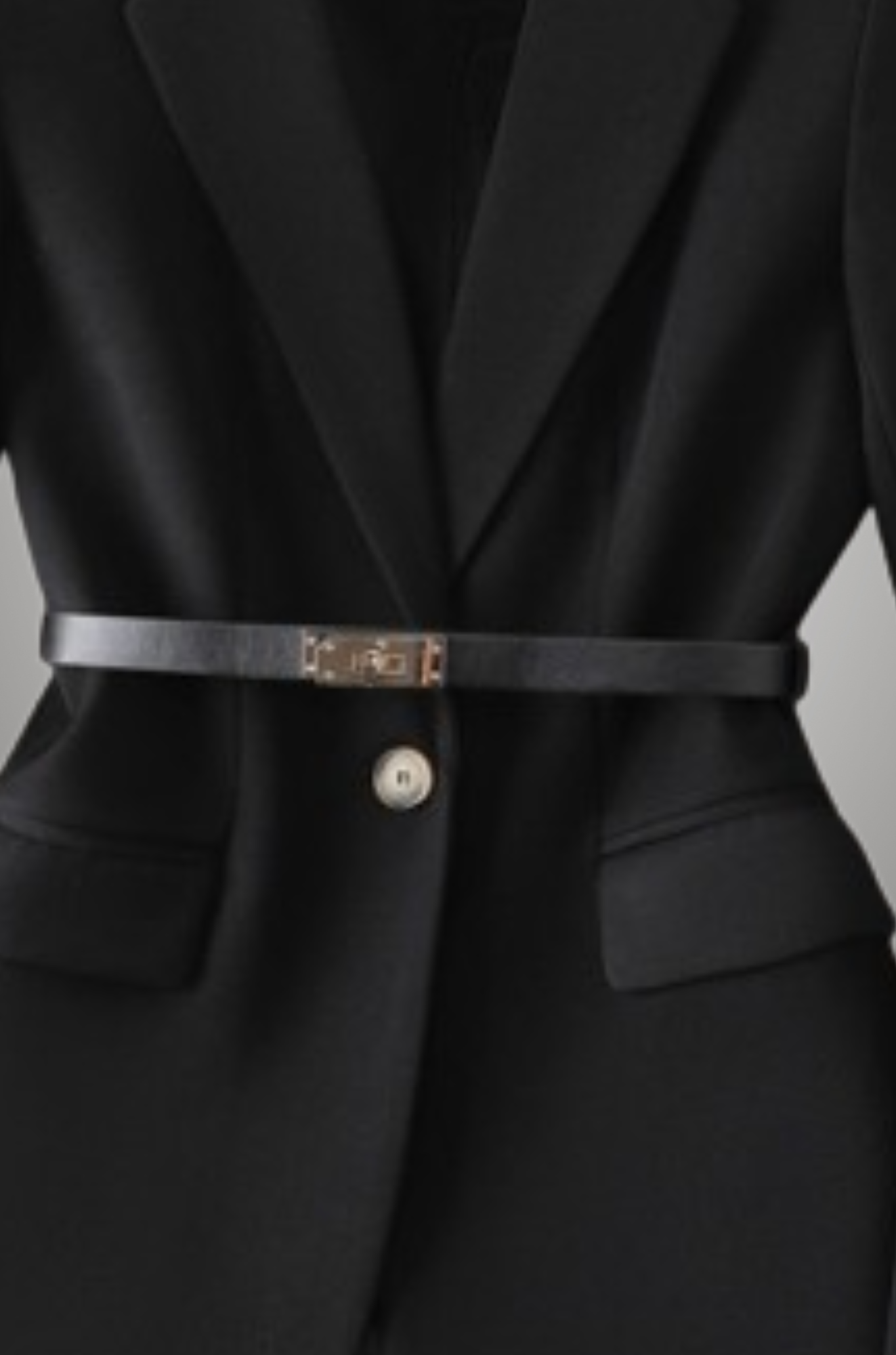 Clara - Tailored Blazer with Belt for Woman