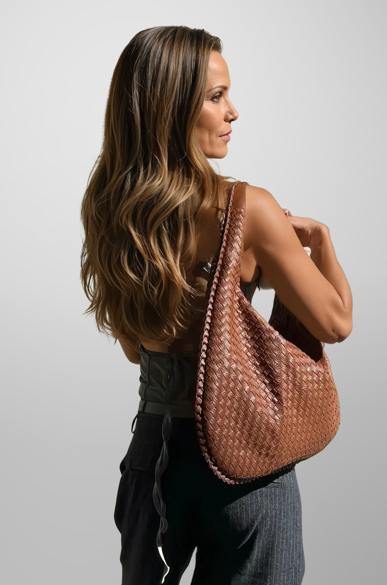 Hobo - Chic Woven Bag for Woman