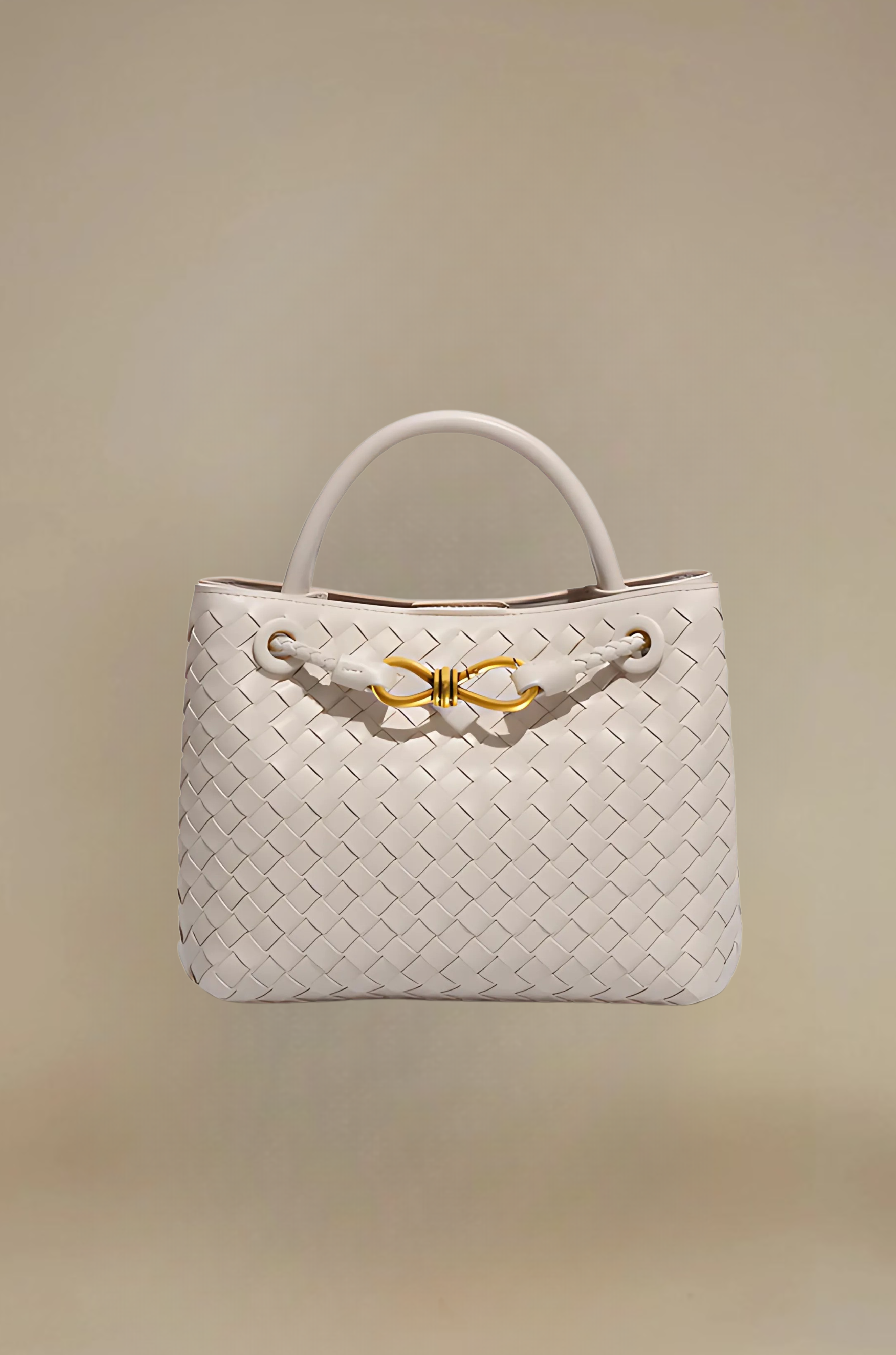 Andiamo - Handwoven Leather Tote Bag for Woman