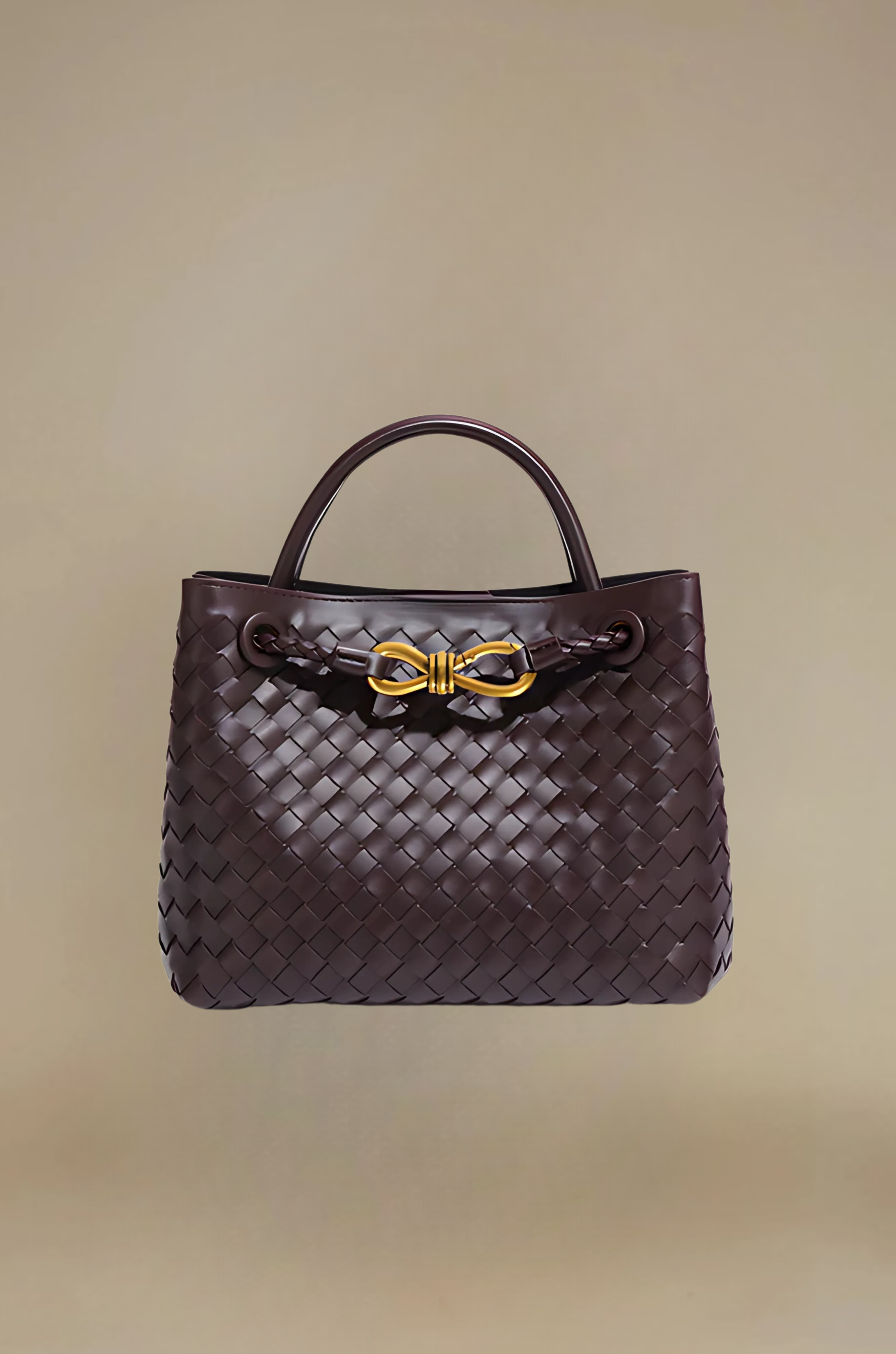 Andiamo - Handwoven Leather Tote Bag for Woman