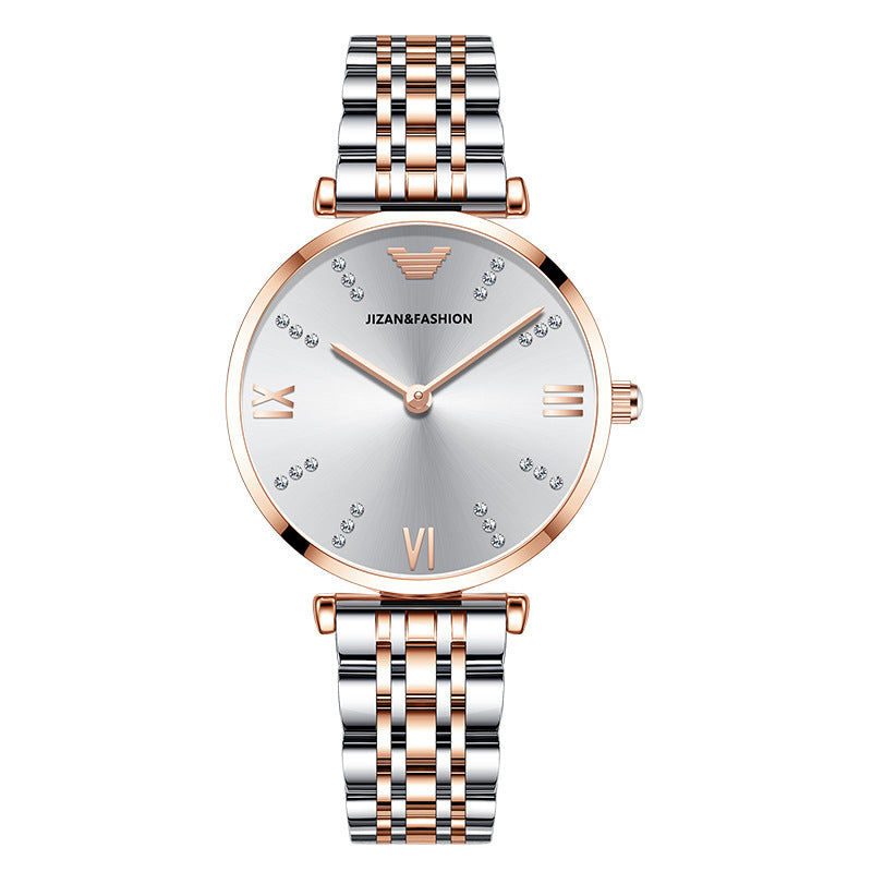 Rose Gold Watch & Jewelry Gift Set – Timeless Elegance in a Luxury Box