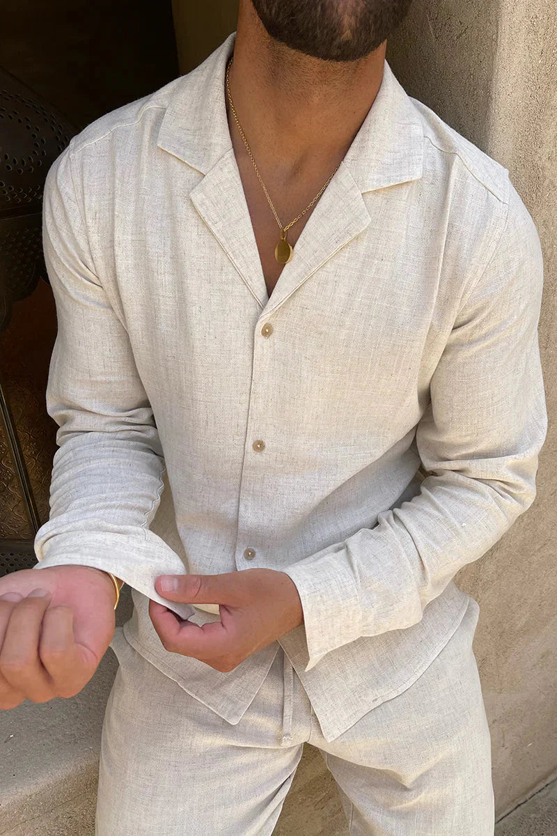 Nobu Linen Set - Two-Piece Outfit for Men